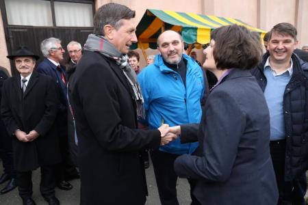 Predsednik Republike Slovenije Borut Pahor na prireditvi ob mednarodnem dnevu maternega jezika na Razkrižju 114